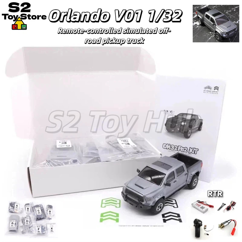 Model Kit Instructions - Orlando Hunter Model P02 1/32 RC