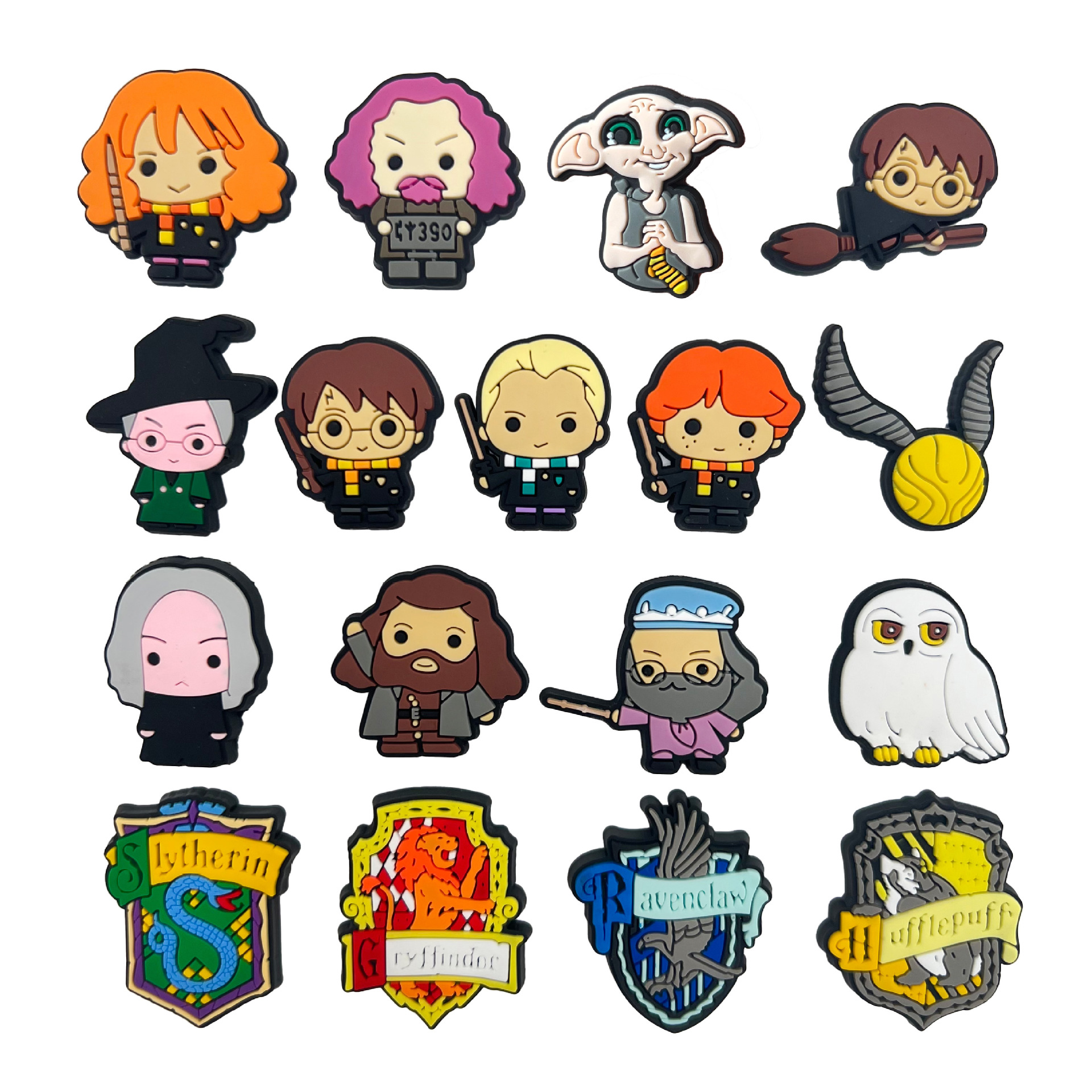 Model Kit Harry Potter - 17Pcs/Set Harry Potter Series Shoe Charms