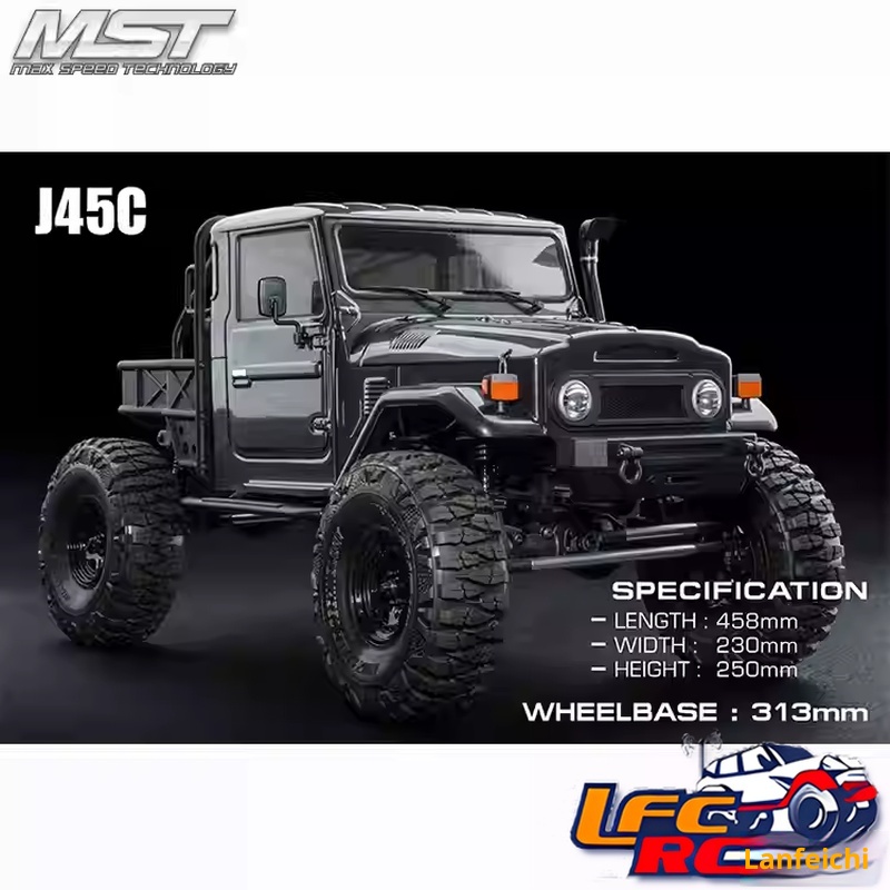Model Kit Instructions - Mst Cfx-W J45c Kit Version Four-Wheel