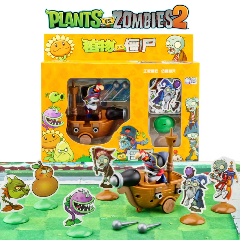Model Kit Zombie - Plants Vs Zombies 2 Pirate Ship