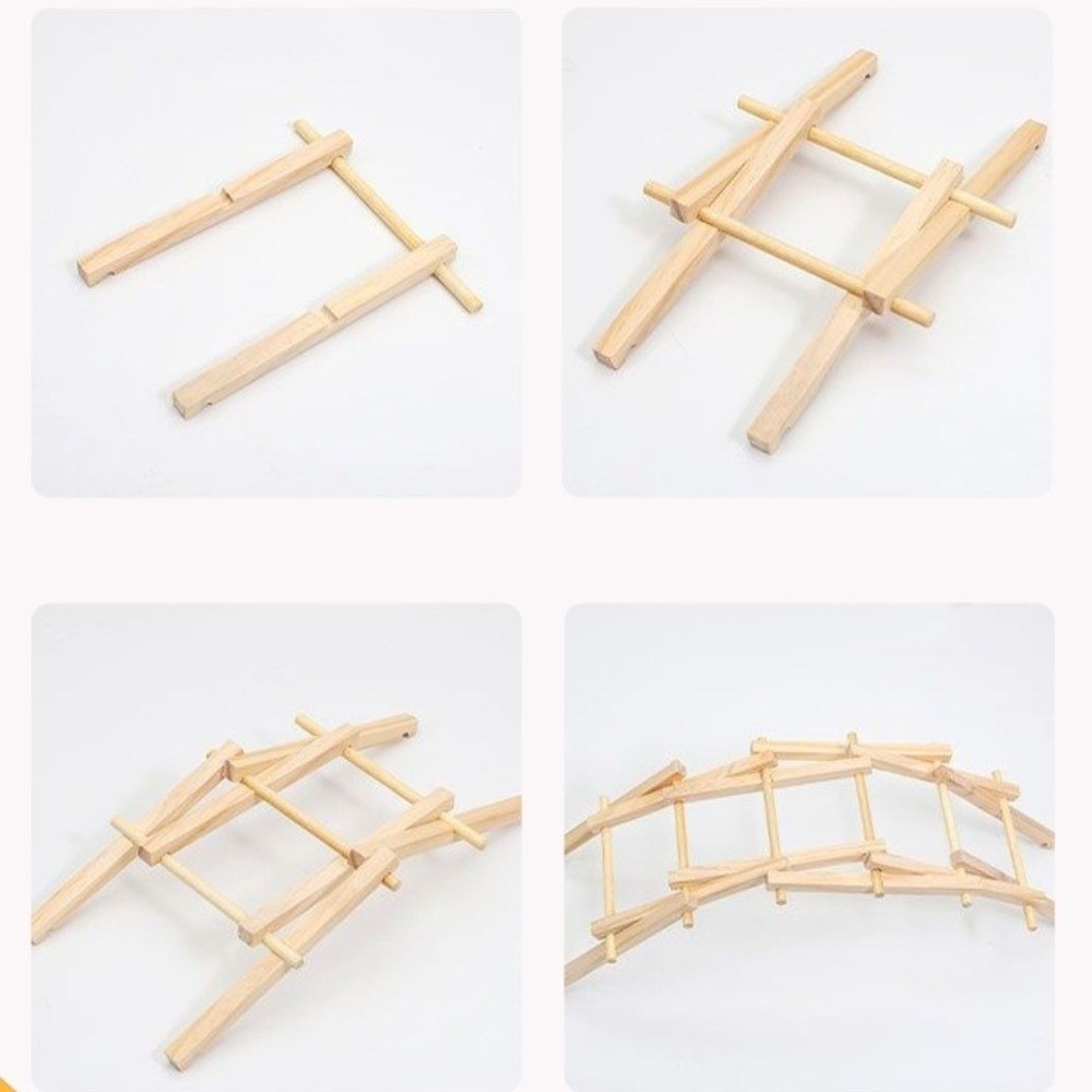 Bailey Bridge Wooden Puzzle DI - Model Kit Instructions review and price