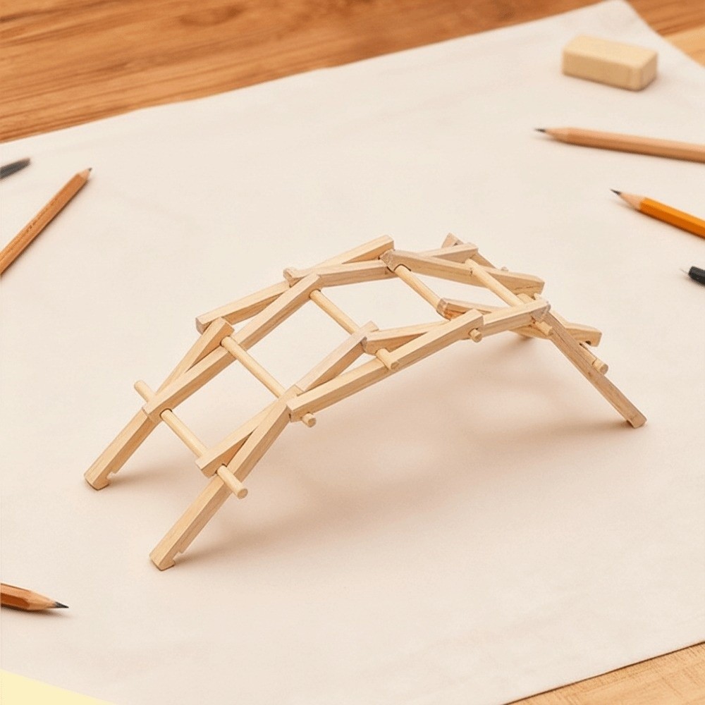 Bailey Bridge Wooden Puzzle DI - Model Kit Instructions review and price