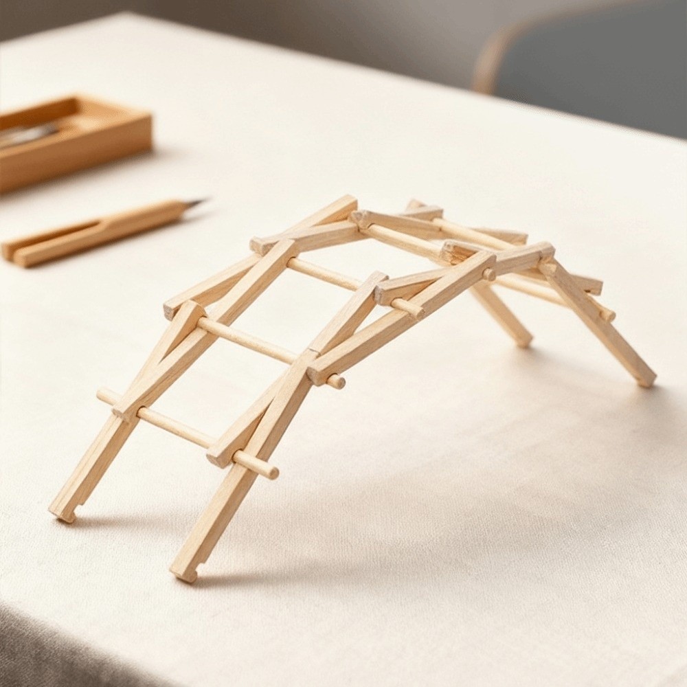Bailey Bridge Wooden Puzzle DI - Model Kit Instructions review and price