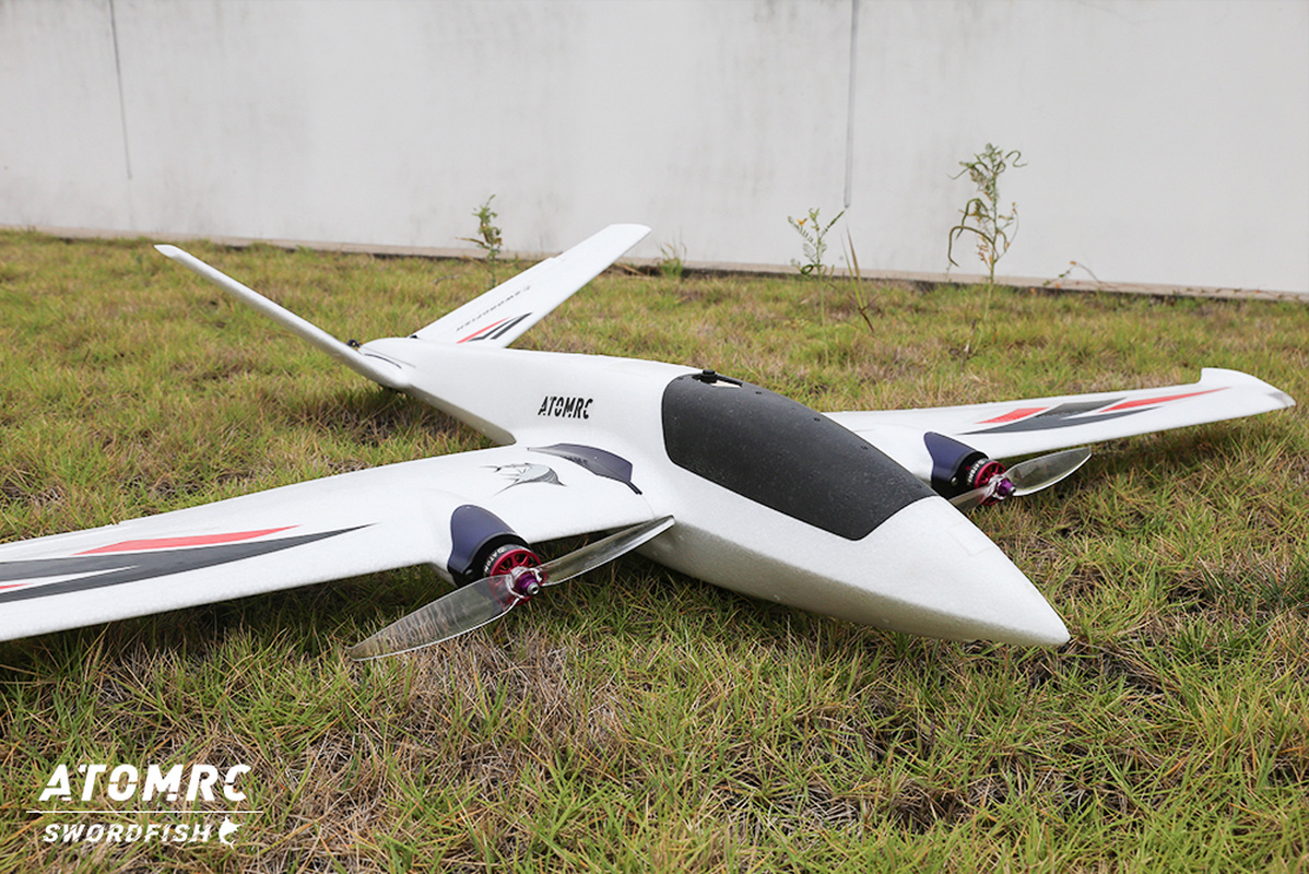 Atomrc Swordfish 1200mm Wingsp - Model Kit Instructions review and price
