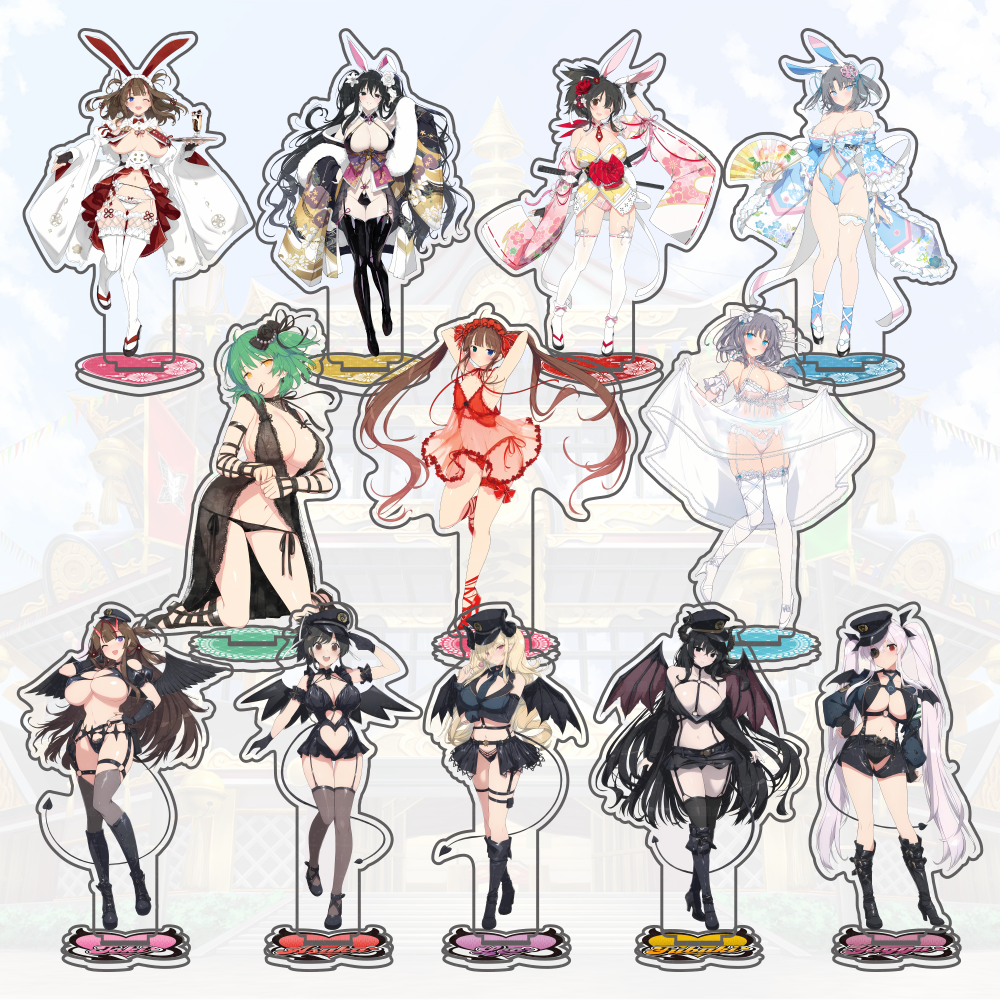 Senran Kagura Acrylic Stand ke - Model Kit Aoshima review and price