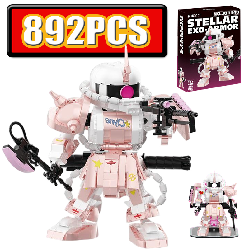 892PCS Pink Zaku Mecha Buildin - Model Kit Gundam Wing review and price