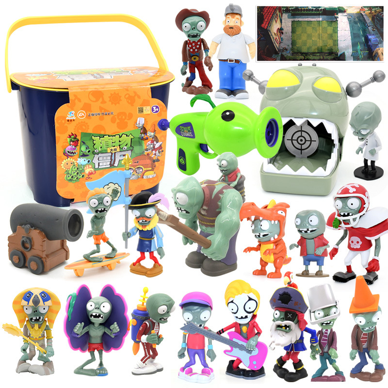 18pcs Role Plants Vs. Zombies  - Model Kit Zombie review and price