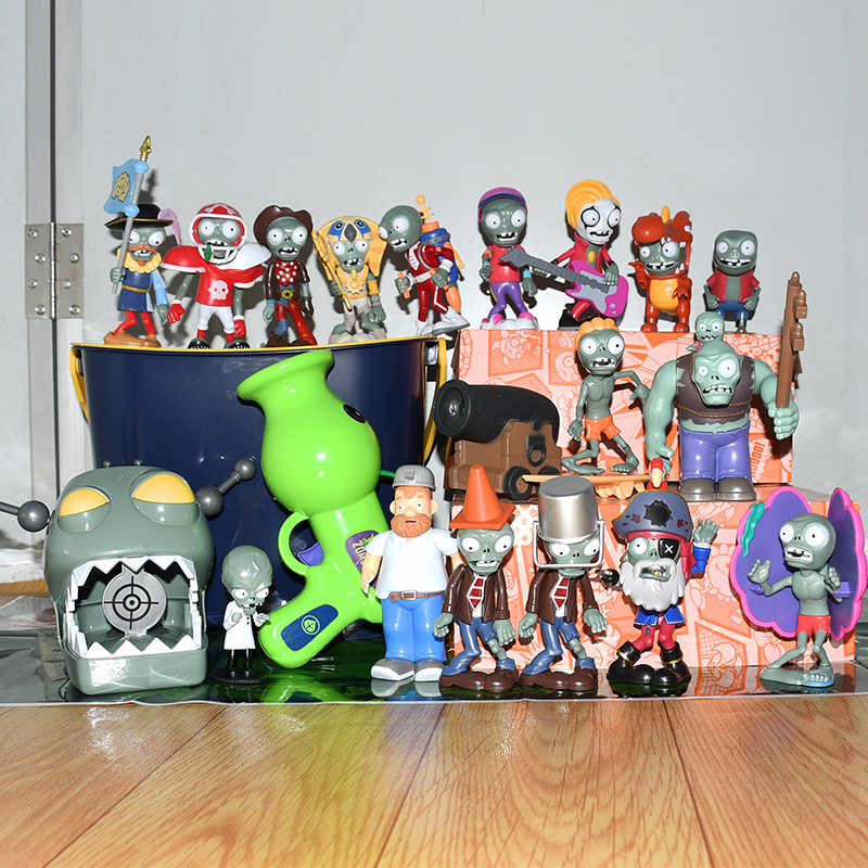 18pcs Role Plants Vs. Zombies  - Model Kit Zombie review and price
