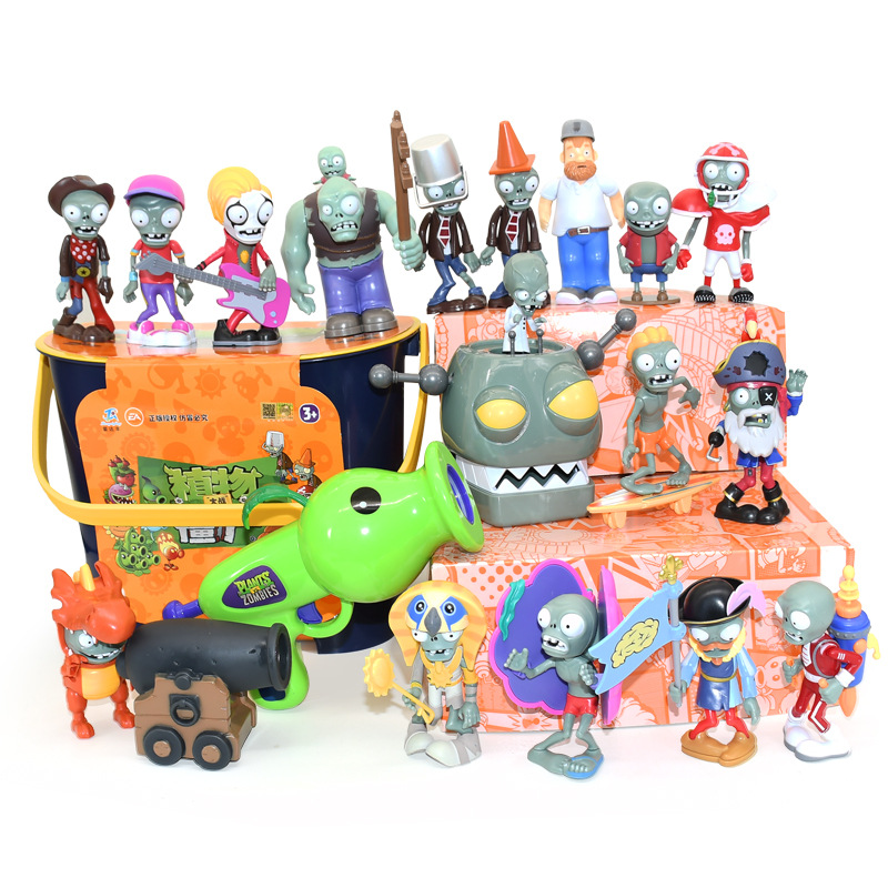 18pcs Role Plants Vs. Zombies  - Model Kit Zombie review and price