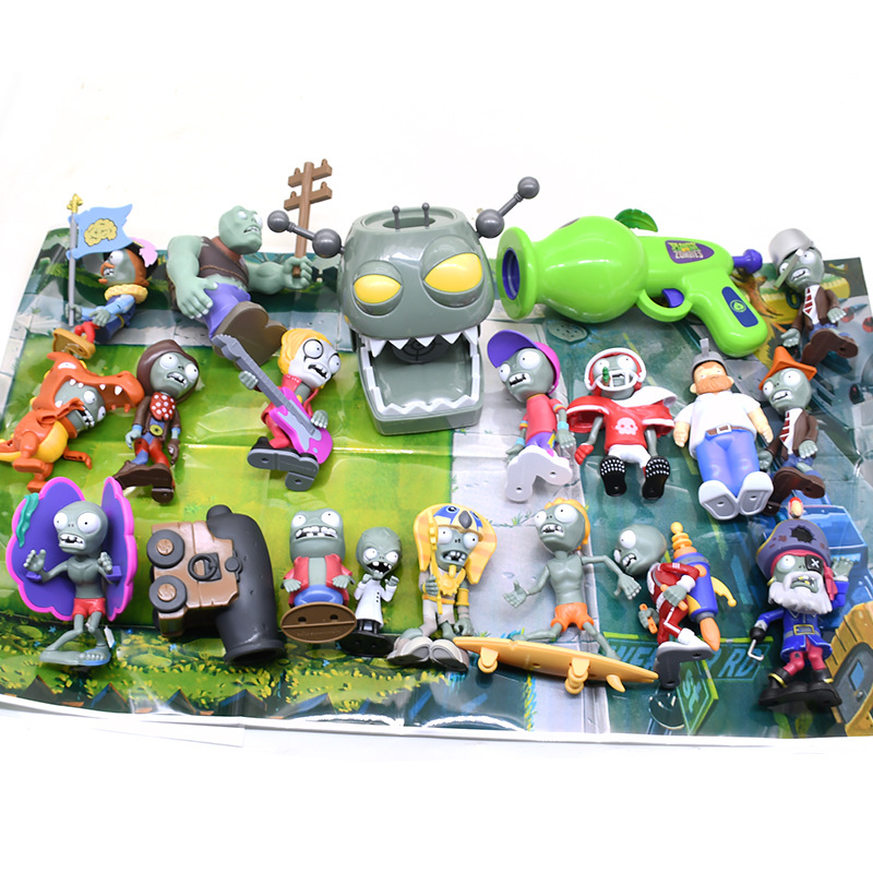 18pcs Role Plants Vs. Zombies  - Model Kit Zombie review and price