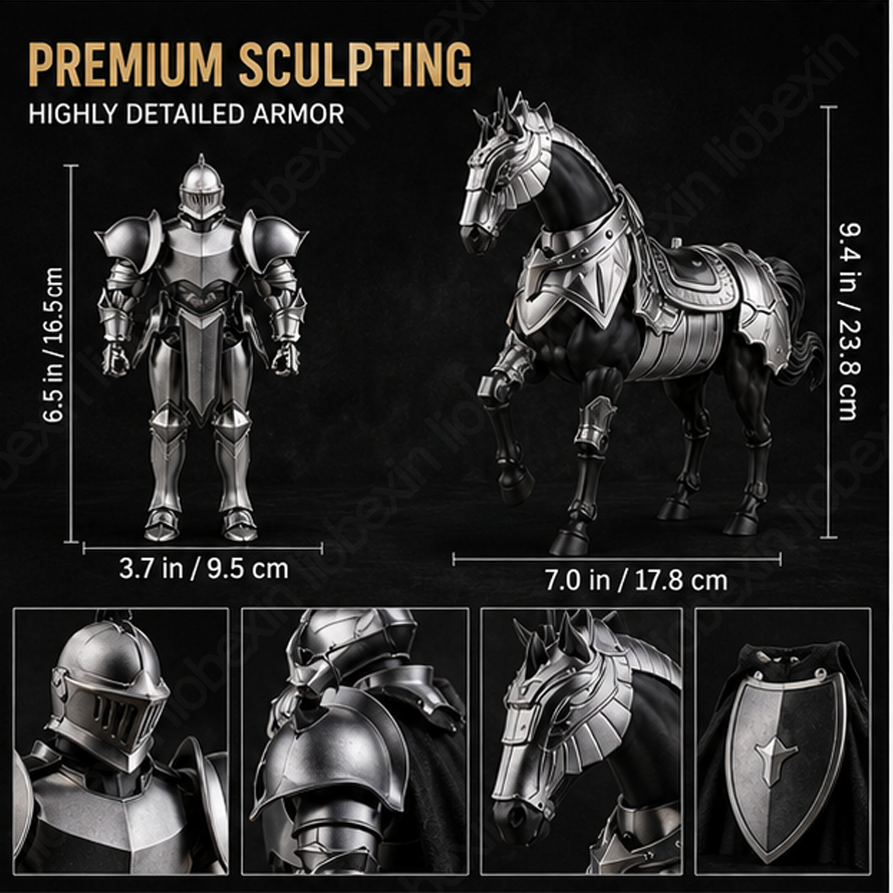Medieval Knight Action Figure  - Model Kit Armored Core review and price