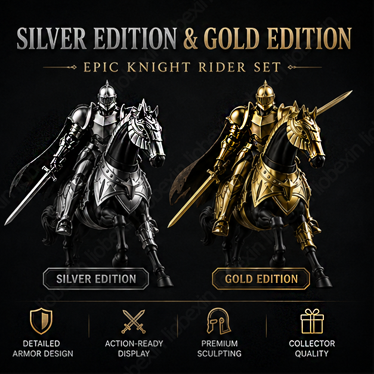 Medieval Knight Action Figure  - Model Kit Armored Core review and price