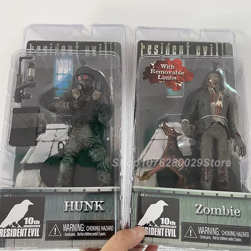 NECA Redfield Hunk Zombie With - Model Kit Zombie review and price
