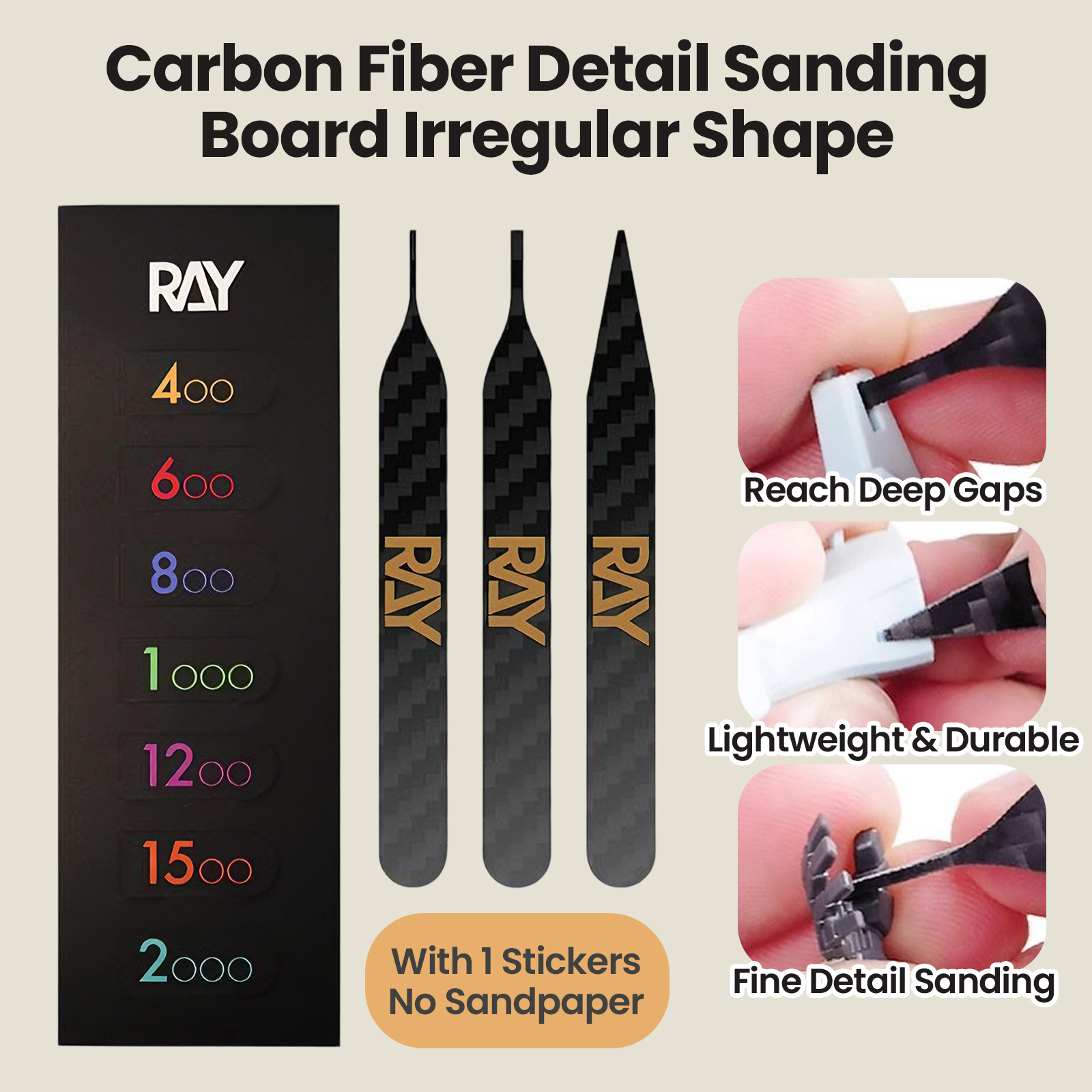 RAYSTUDIO 3pcs Detailing Carbo - Model Kit Gundam Wing review and price