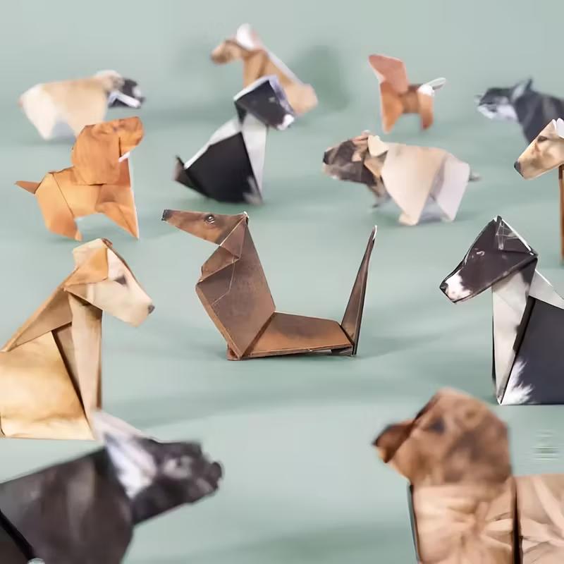 1pcs DIY 3D Paper Dog Cat Orig - Model Kit Instructions review and price