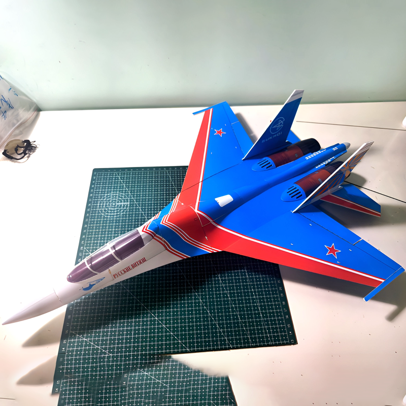Su-27 Ducted Fan Rc Fighter Du - Model Kit Instructions review and price