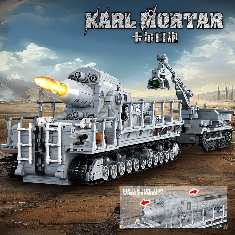 FC4303 2875pcs Carl mortar bui - Model Kit Armored Core review and price