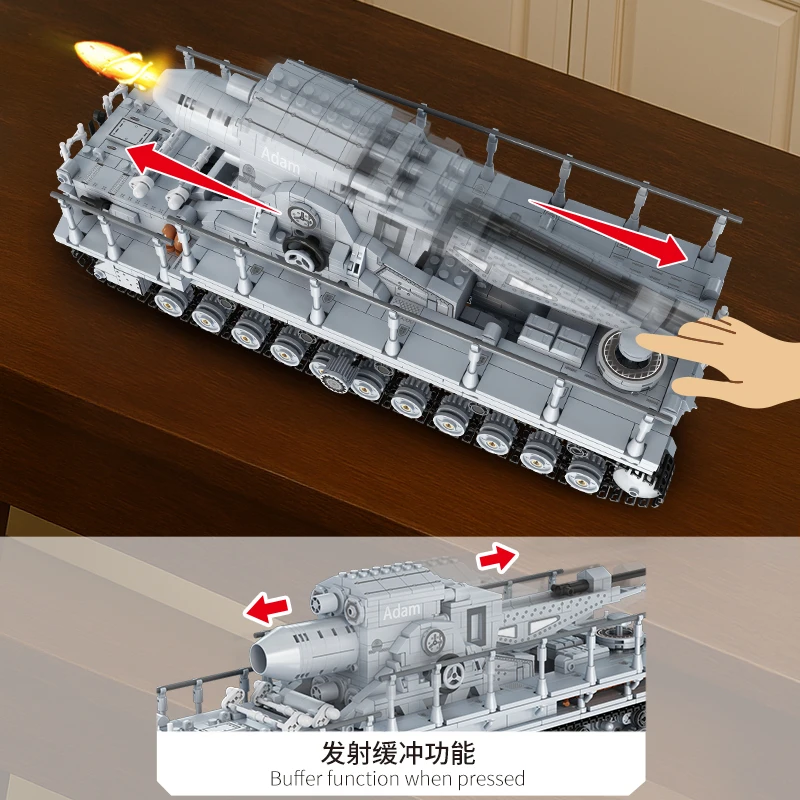 FC4303 2875pcs Carl mortar bui - Model Kit Armored Core review and price
