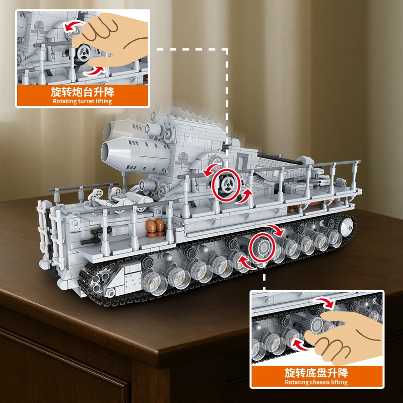 FC4303 2875pcs Carl mortar bui - Model Kit Armored Core review and price