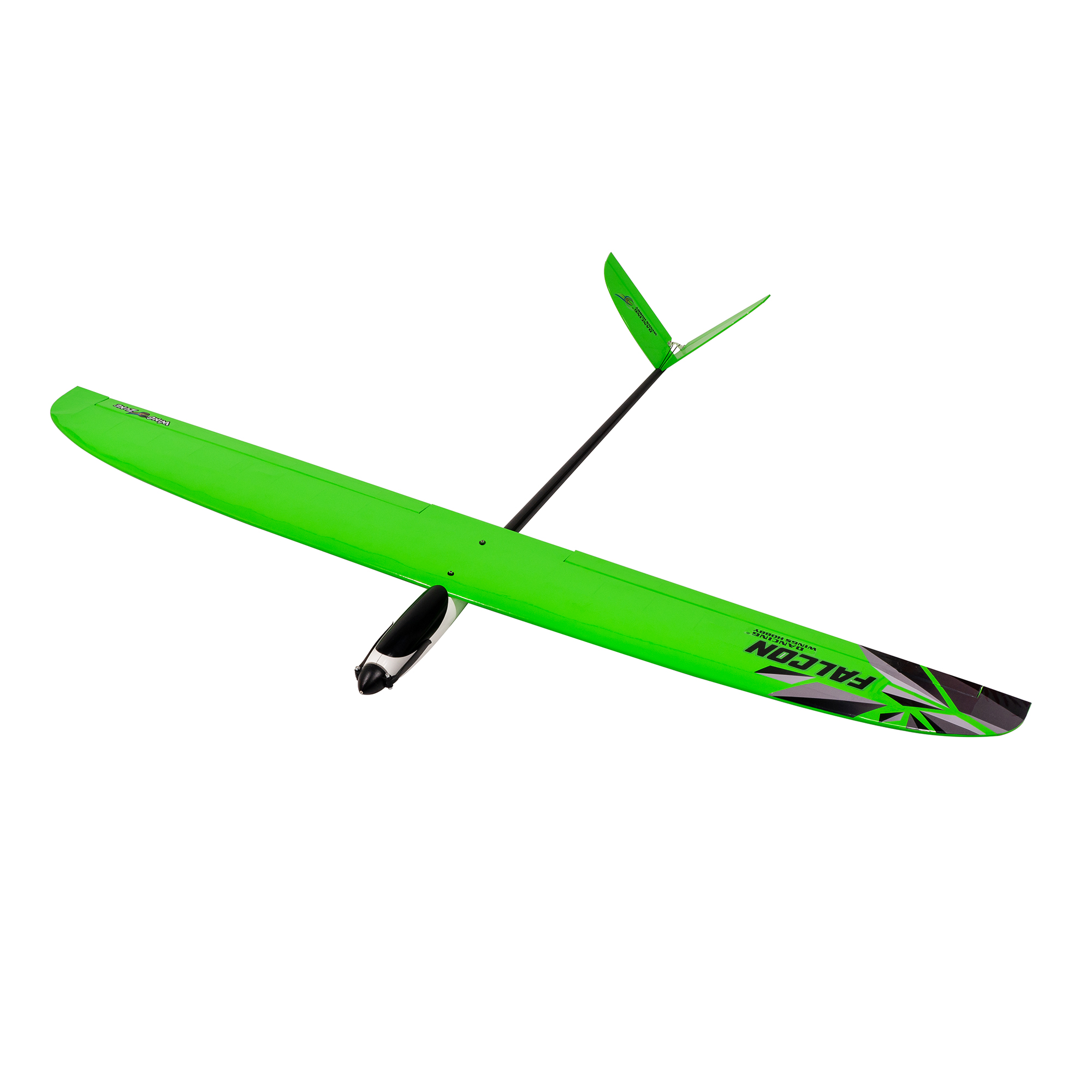 DW Hobby 1500m Glider Falcon B - Model Kit Instructions review and price